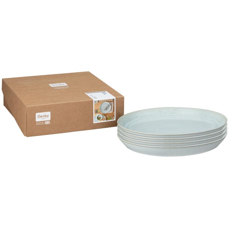Kiln Green, Sæt Med 4 Middagstallerkner fra Denby