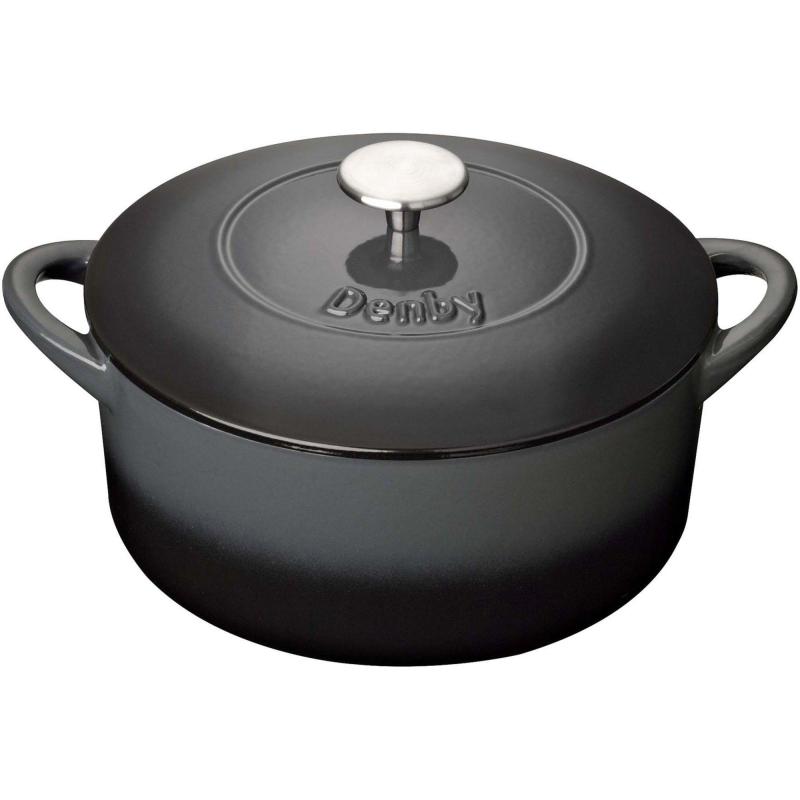 Halo Rund Støbejernsgryde 4 Liter fra Denby