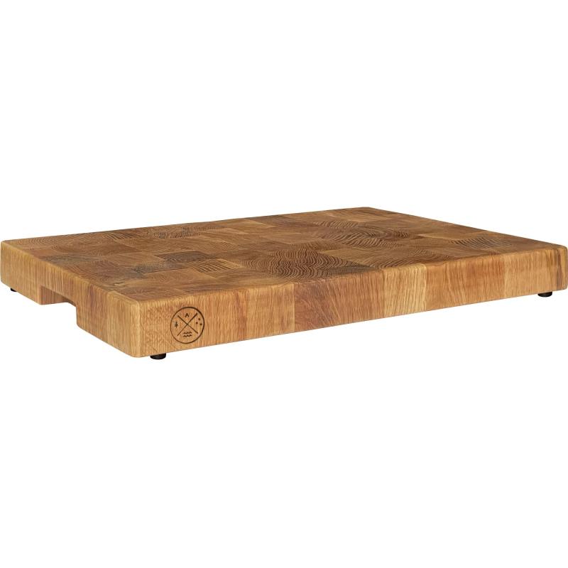 Skærebræt 40 Cm X 30 Cm, Naturolieret Eg fra Det Vilda Skafferiet