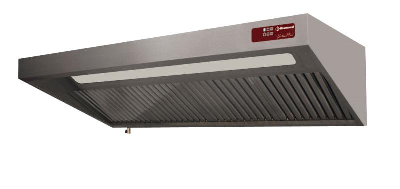 Industriemhætte   2000 X 900 X H460 Mm   Komplet Med Motor fra Diamond