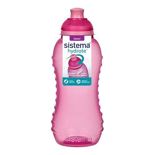 Drikkedunk Twist'n Sip Pink   330 Ml     fra Sistema