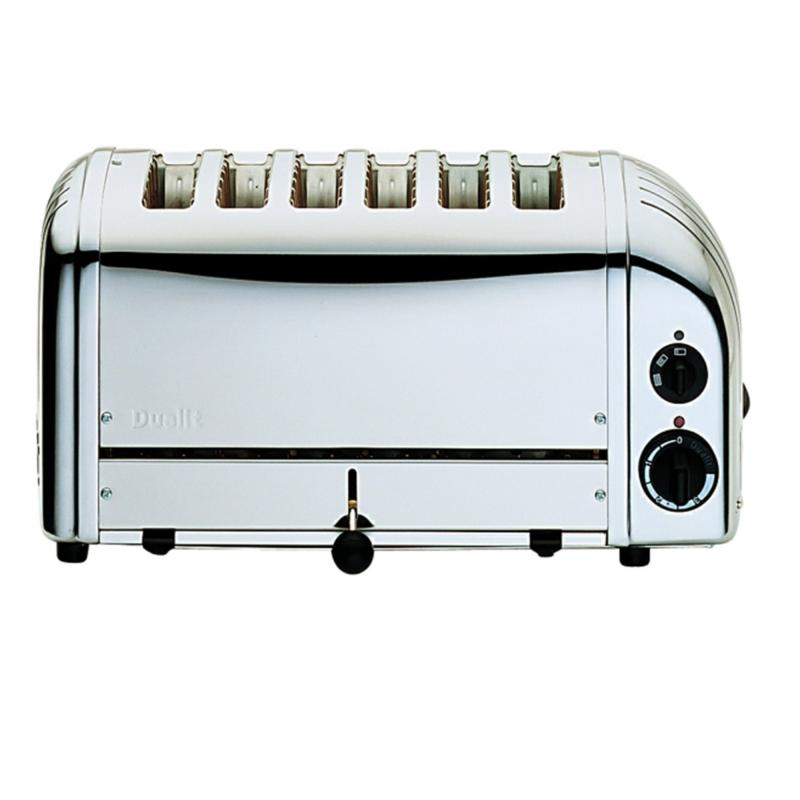 Vario 6 Slice Toaster, Krom fra Dualit