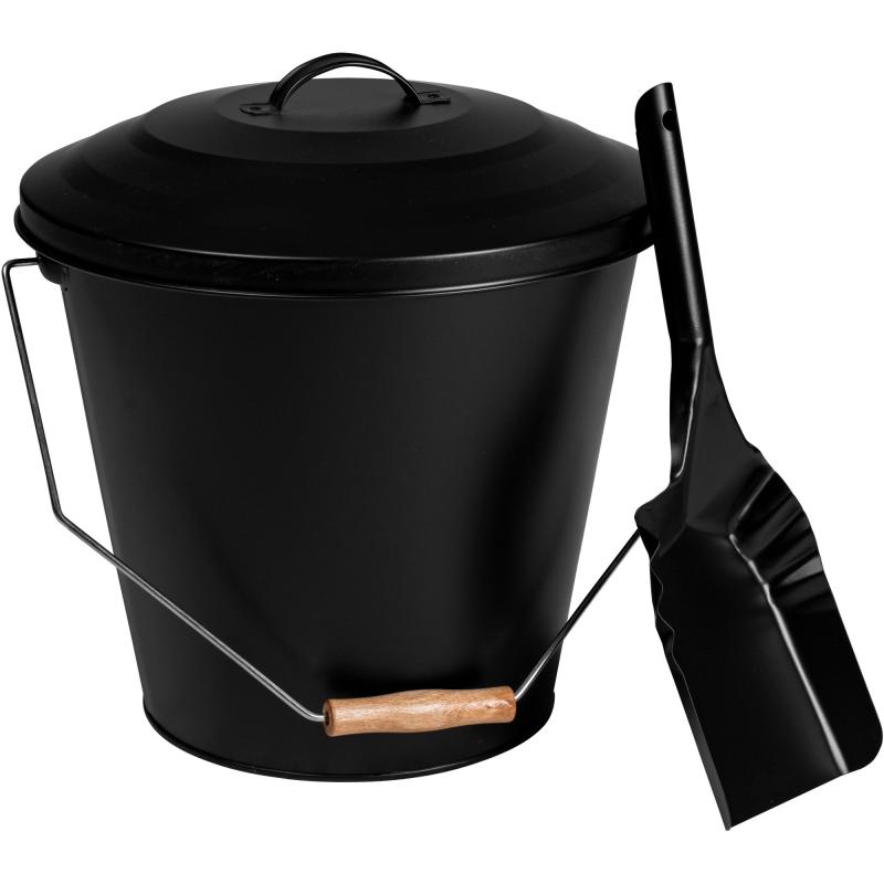Askespand 15 Liter, Sort fra Espegard
