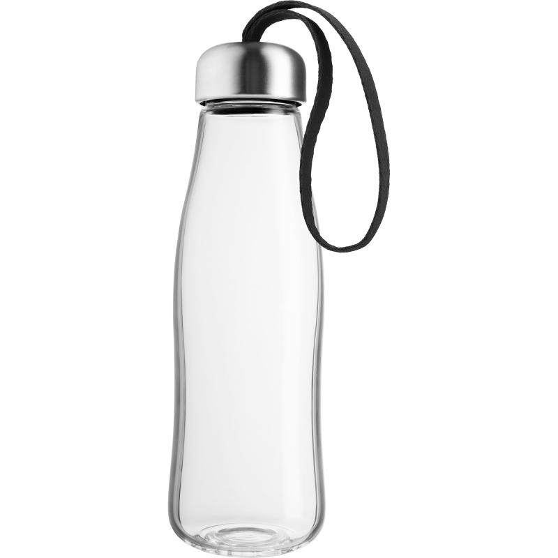 Drikkeflaske Glas 0,5 Liter, Sort fra Eva Solo