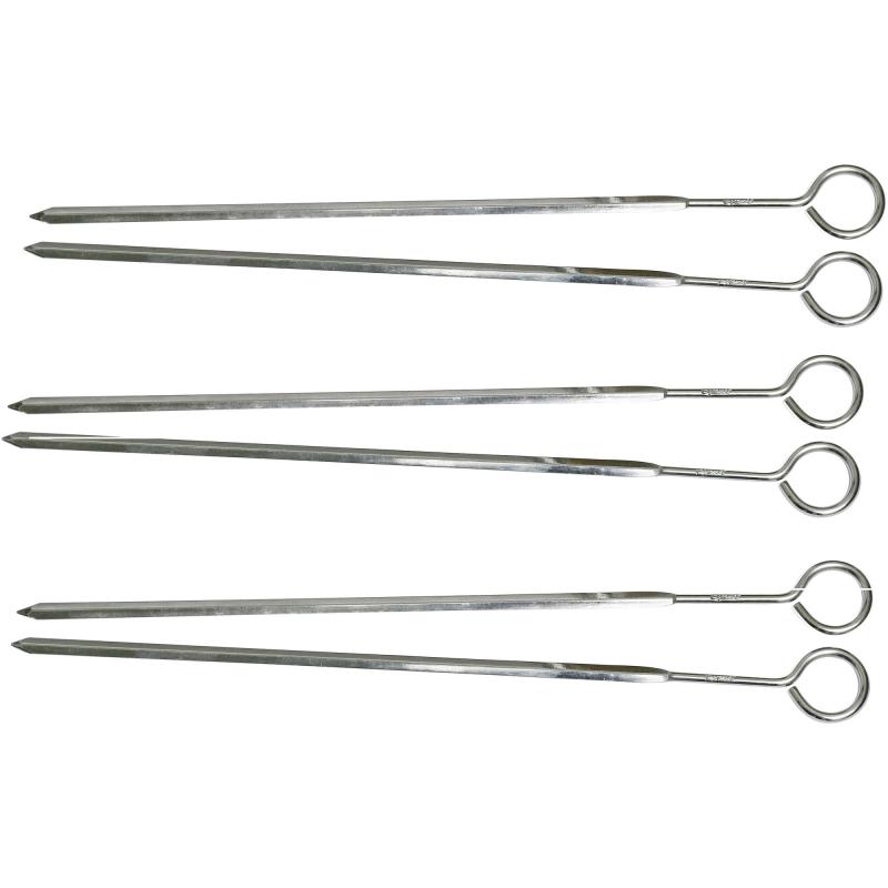 Grillspyd 6 Stk. 30 Cm. fra Exxent