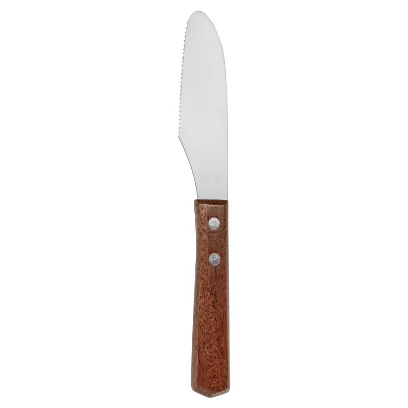 Smørkniv 22 Cm, Rustfrit Stål Træ fra Exxent
