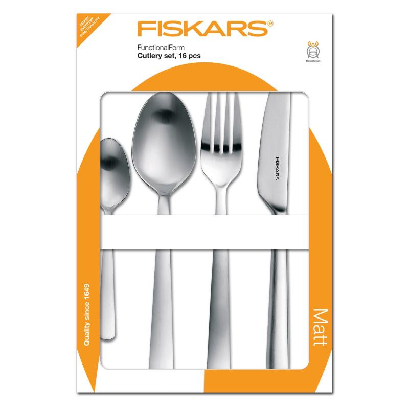 Functional Form Bestikæske, 16 Dele fra Fiskars