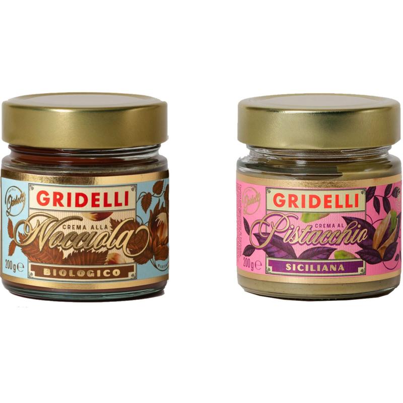 Pistacie  Og Hasselnøddecreme fra Fratelli Gridelli