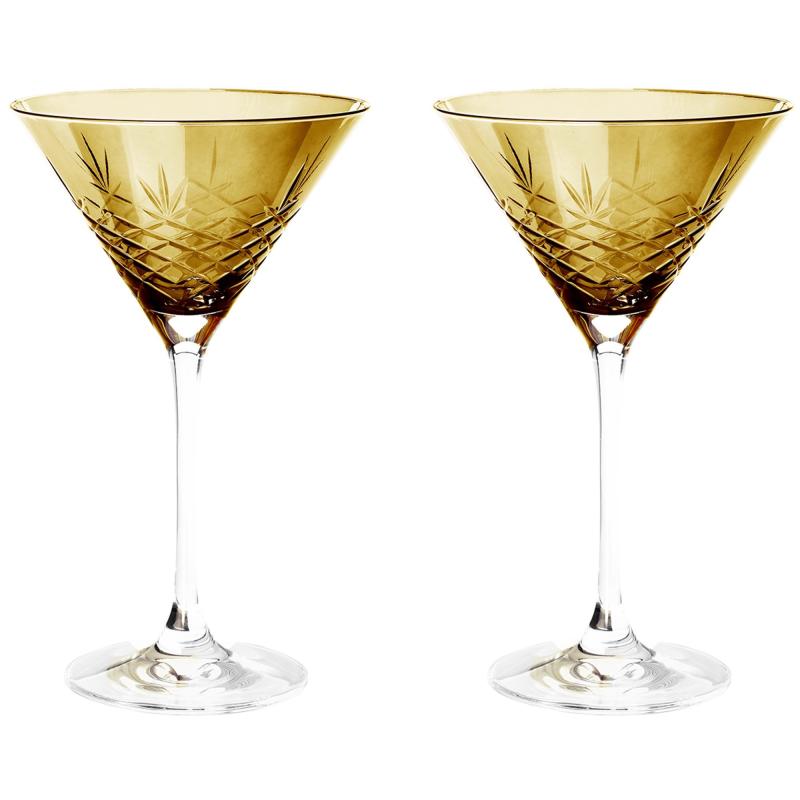 Crispy Cocktailglas Citrine 2 Stk fra Frederik Bagger
