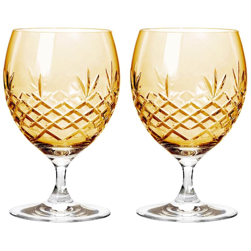 Crispy Eightball Glas Citrine 2 Stk. fra Frederik Bagger