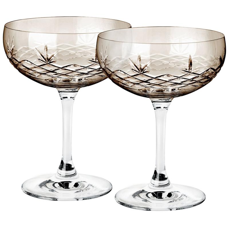 Crispy Gatsby Champagneglas Copal fra Frederik Bagger