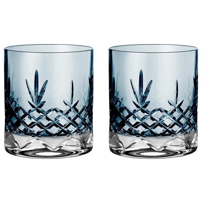 Crispy Lowball Whiskyglas Sapphire fra Frederik Bagger