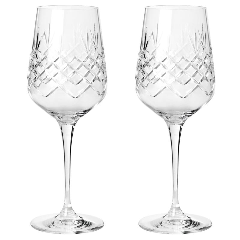 Crispy Madame Hvidvinsglas 2 Stk., Klar fra Frederik Bagger