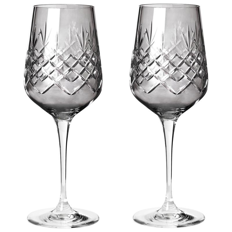 Crispy Madame Hvidvinsglas 2 Stk., Dark fra Frederik Bagger