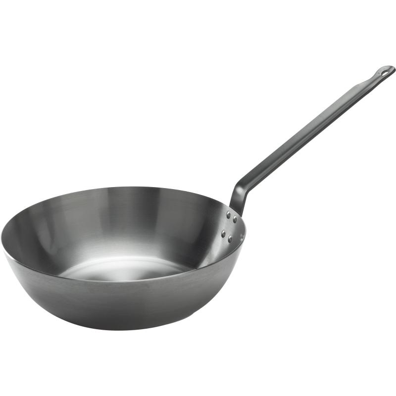 Lyonnaise Traktørpande Kulstofstål 28 Cm. fra Garcima