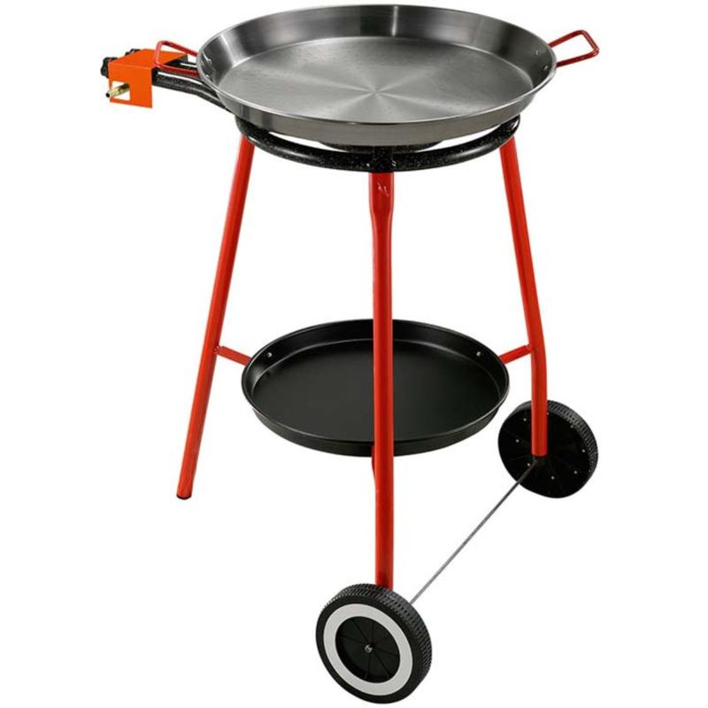 Paellapande 46 Cm Med Brænder Og Stativ fra Garcima