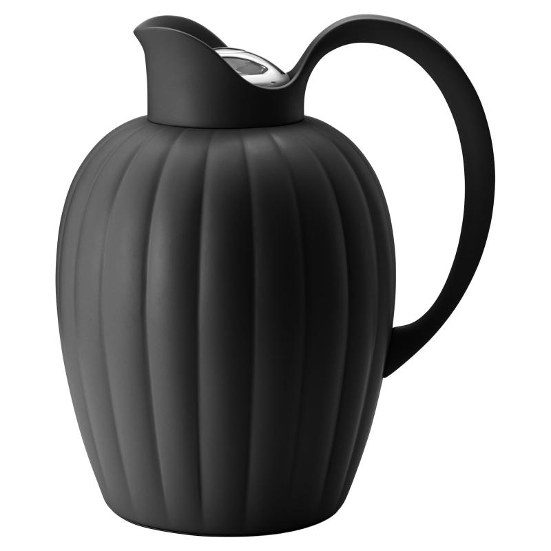 Bernadotte Termokande 1 Liter, Sort fra Georg Jensen