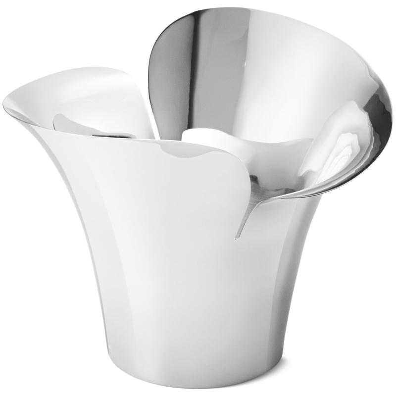 Bloom Botanica Urtepotte, Medium, Stål fra Georg Jensen