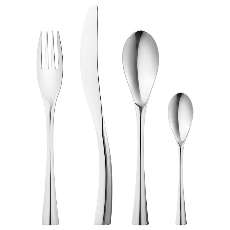 Cobra Bestiksæt 4 Dele fra Georg Jensen