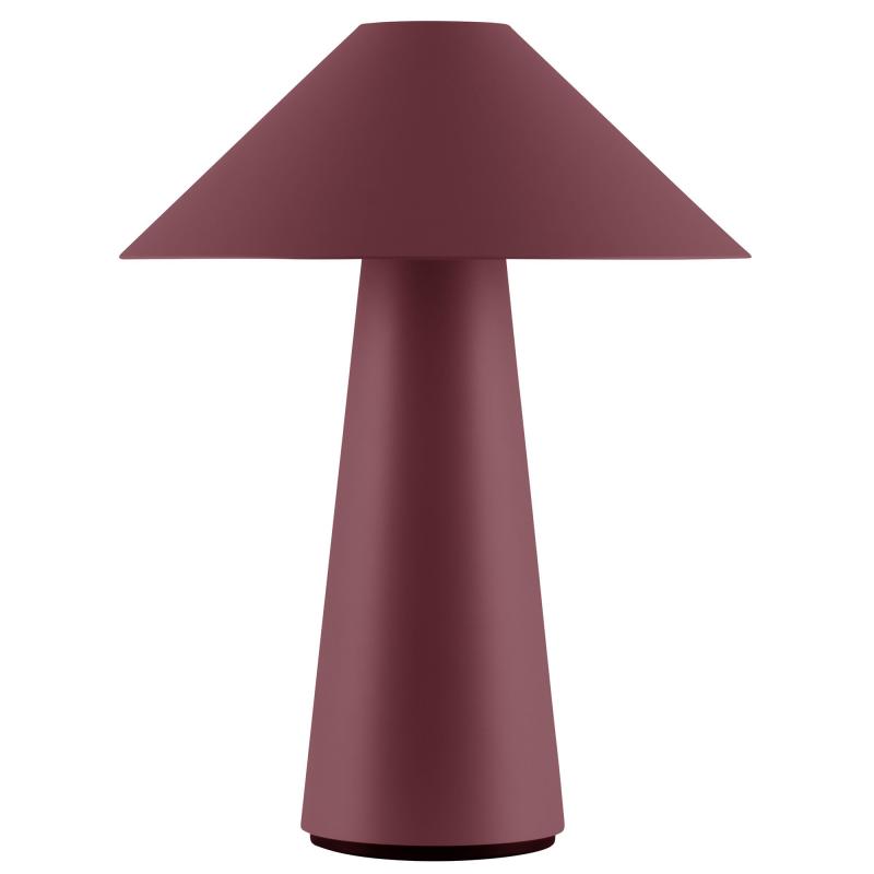 Cannes Portabel Bordlampe, Burgundy fra Globen Lighting