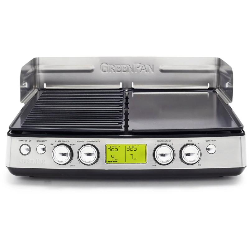 Elite  Less Smoke Bordgrill fra Greenpan