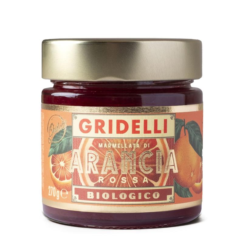 Marmellata Di Arancia Rossa Orange Blodappelsinmarmelade 270 G fra Gridelli