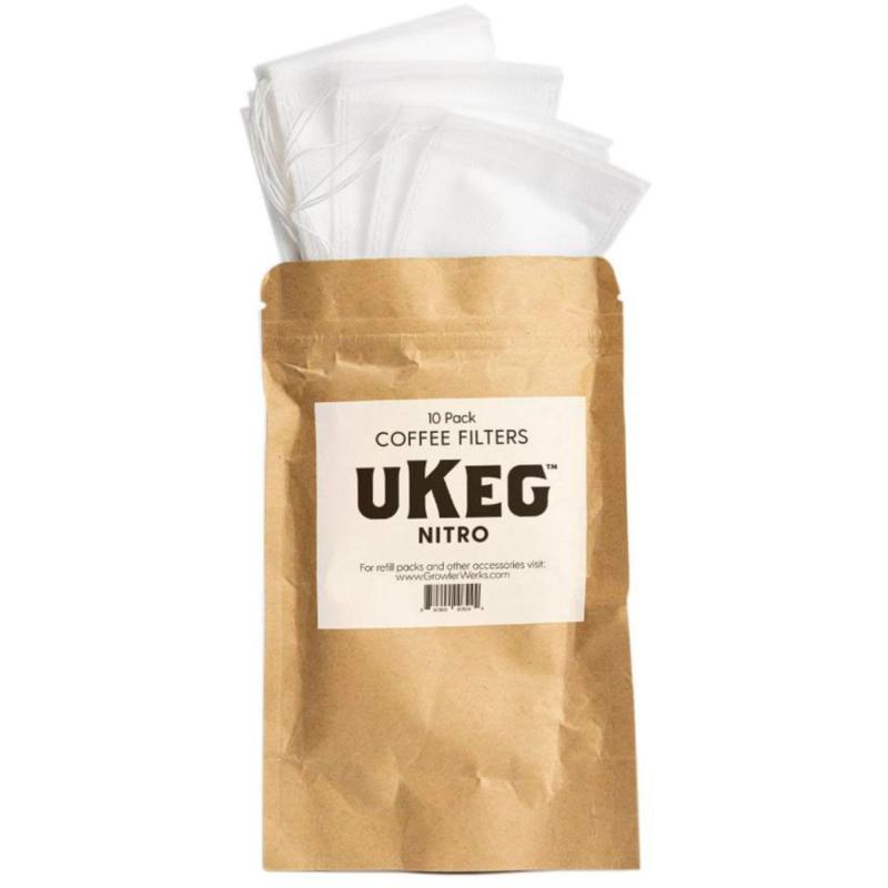 Ukeg Nitro Kaffefilter (10 Pack) fra Growlerwerks