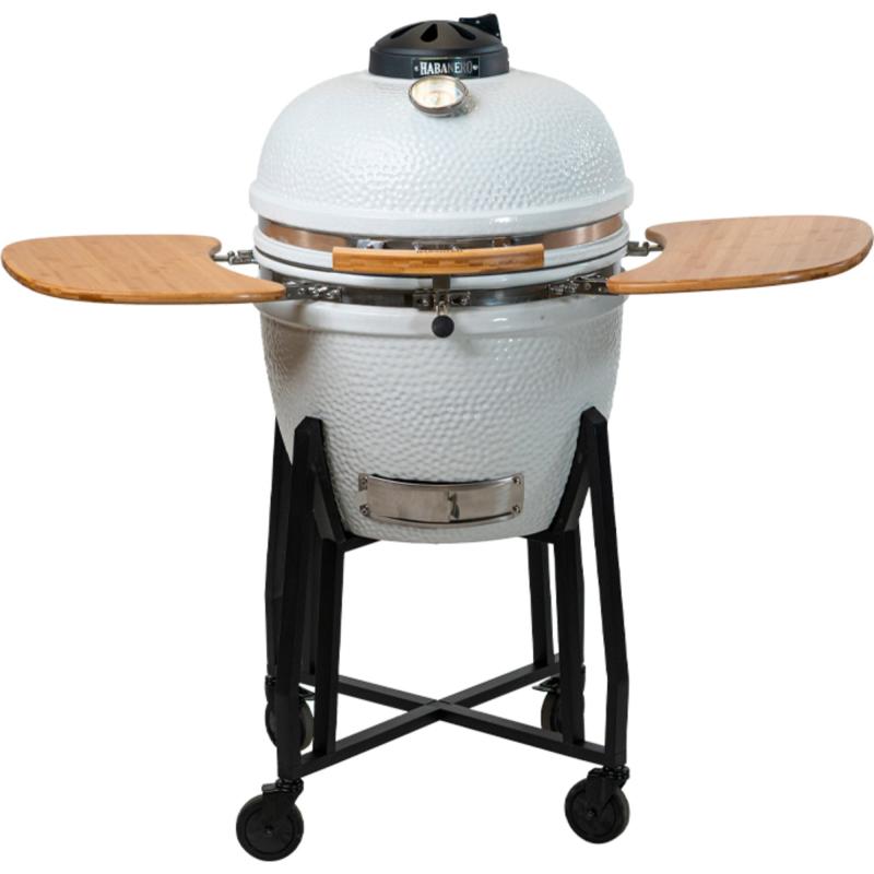 Kamado Large Grill, 47 Cm, Hvid fra Habanero