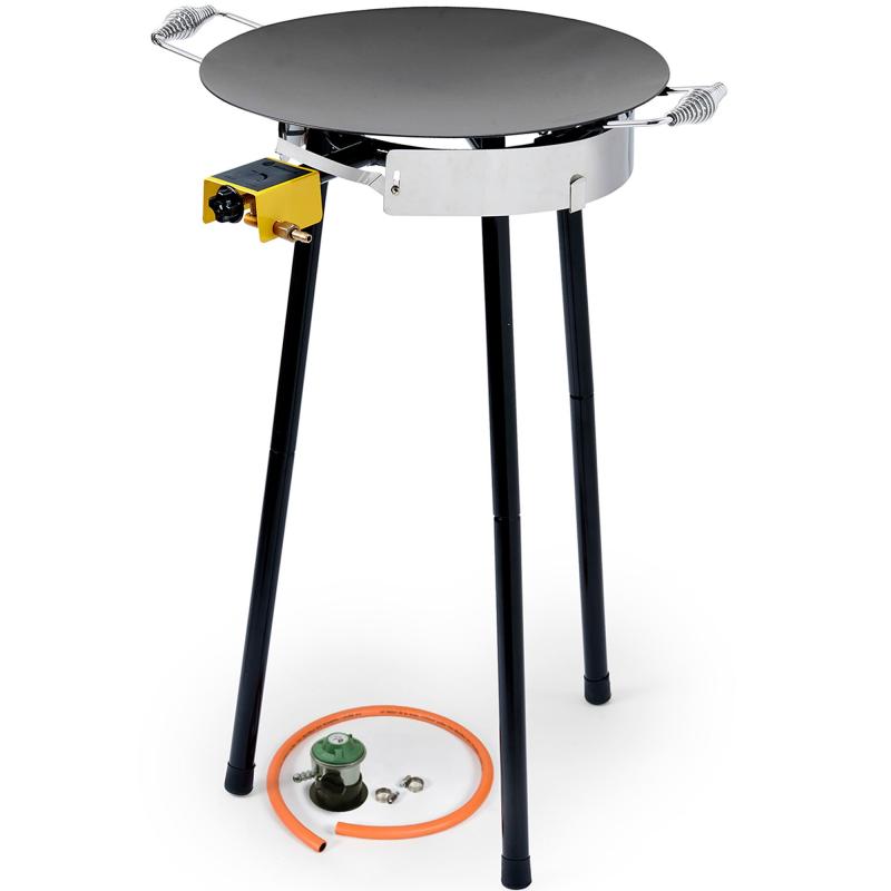 Stegeplade Med Gasbrænder, 48 Cm fra Hällmark