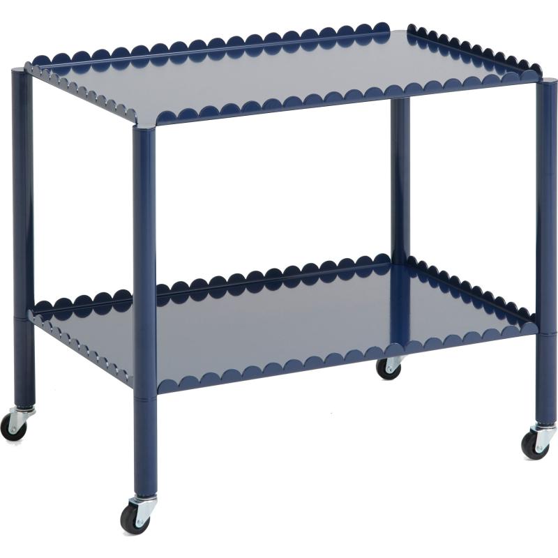 Arcs Trolley Low Vogn, Steel Blue fra Hay