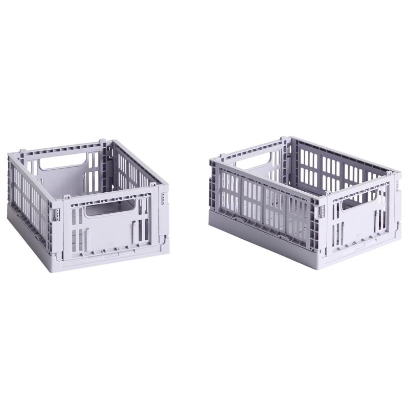 Colour Crate Opbevaringskasse Mini Lavendel, 2 Stk. fra Hay