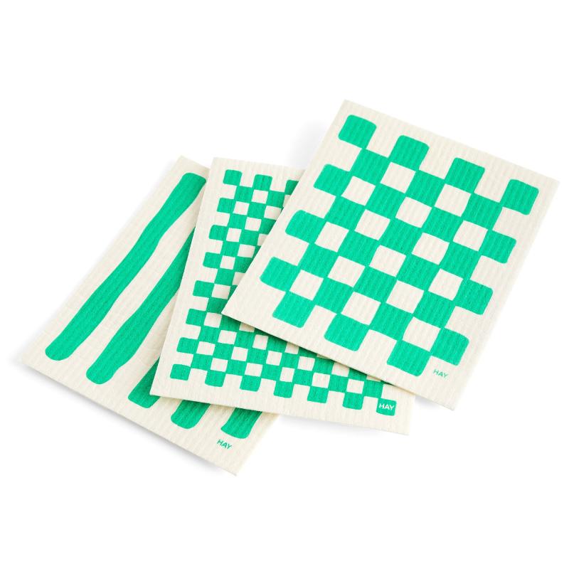 Sponge Karklud, 3 Pack, Hvid fra Hay