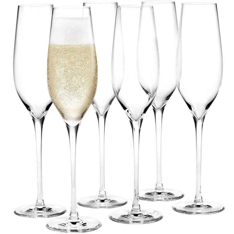 Cabernet Champagneglas Klar 29 Cl., 6 Stk. fra Holmegaard