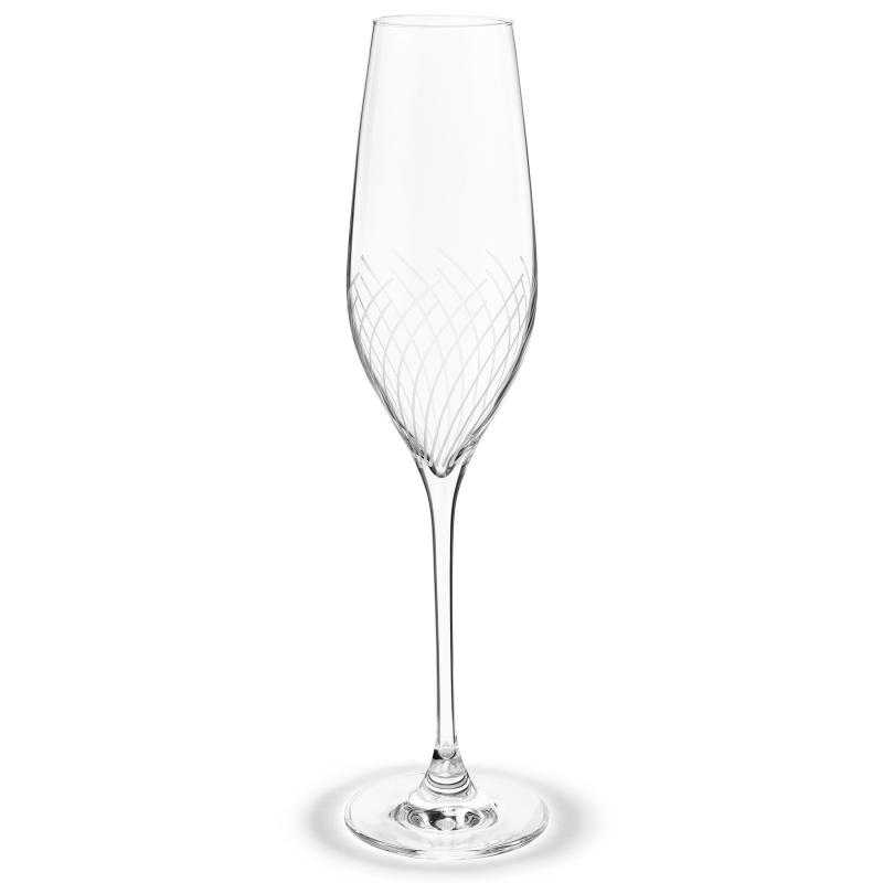 Cabernet Lines Champagneglas 2 Stk. fra Holmegaard