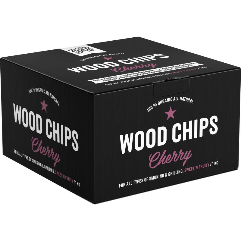 Smoke Chips 1 Kg, Cherry fra Holy Smoke Bbq