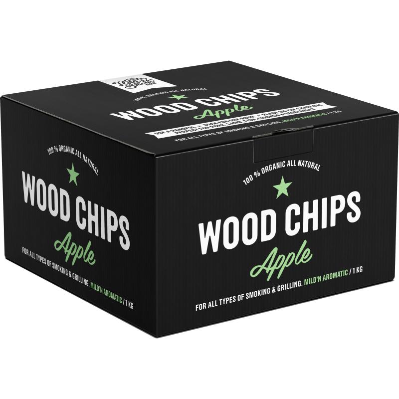 Smoke Chips 1 Kg, Apple fra Holy Smoke Bbq