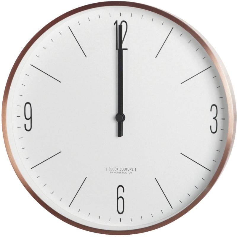 Clock Couture Vægur, Gylden Hvid fra House Doctor