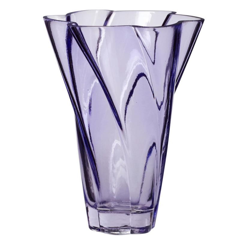 Bloom Vase 18 Cm, Lilla fra Hübsch