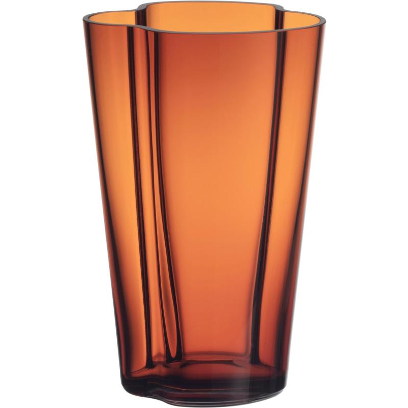 Aalto Vase, 22 Cm, Kobber fra Iittala