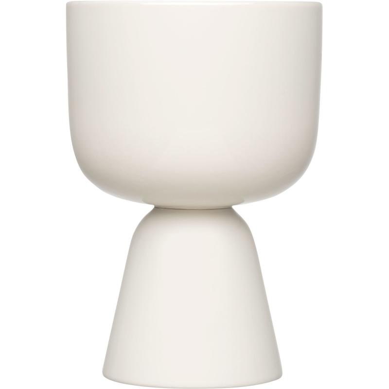 Nappula Urtepotte 23 X 15,5 Cm, Hvid fra Iittala