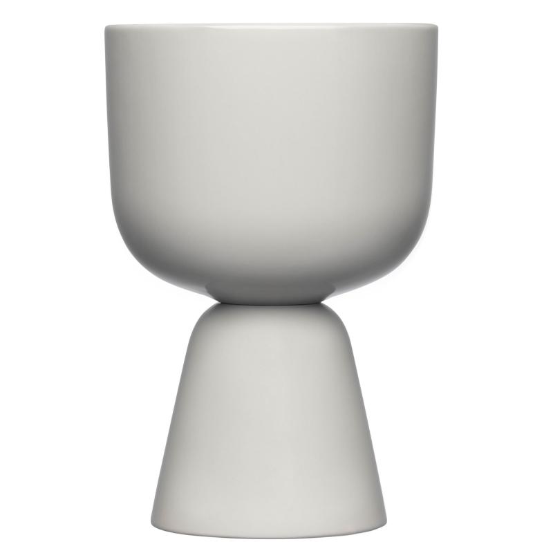 Nappula Urtepotte 19 X 12,5 Cm, Lysegrå fra Iittala