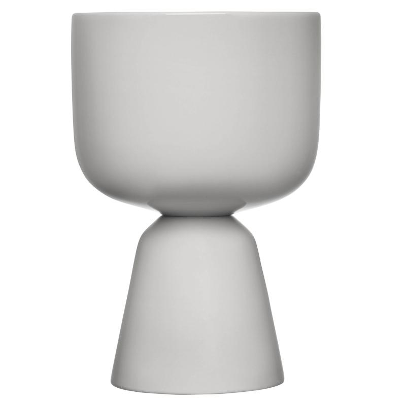 Nappula Urtepotte 23 X 15,5 Cm, Lysegrå fra Iittala