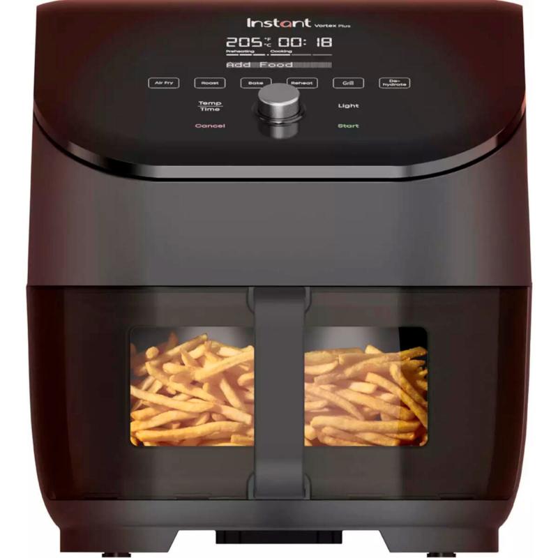 Vortex Plus Clearcook Airfryer 5,7 Liter, Sort fra Instant