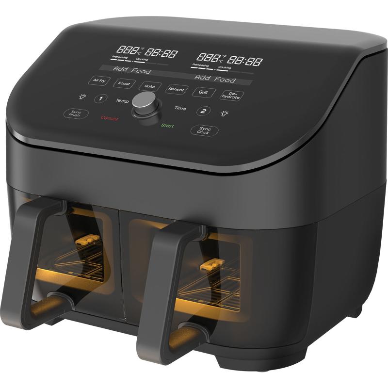 Vortex Plus Dual Clearcook Airfryer 7,6 Liter fra Instant