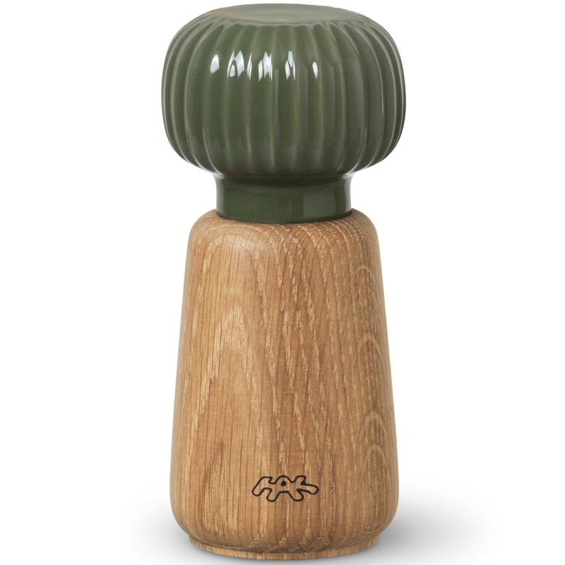 Hammershøi Salt  Peberkværn 14,5 Cm, Mørkegrøn fra Kähler