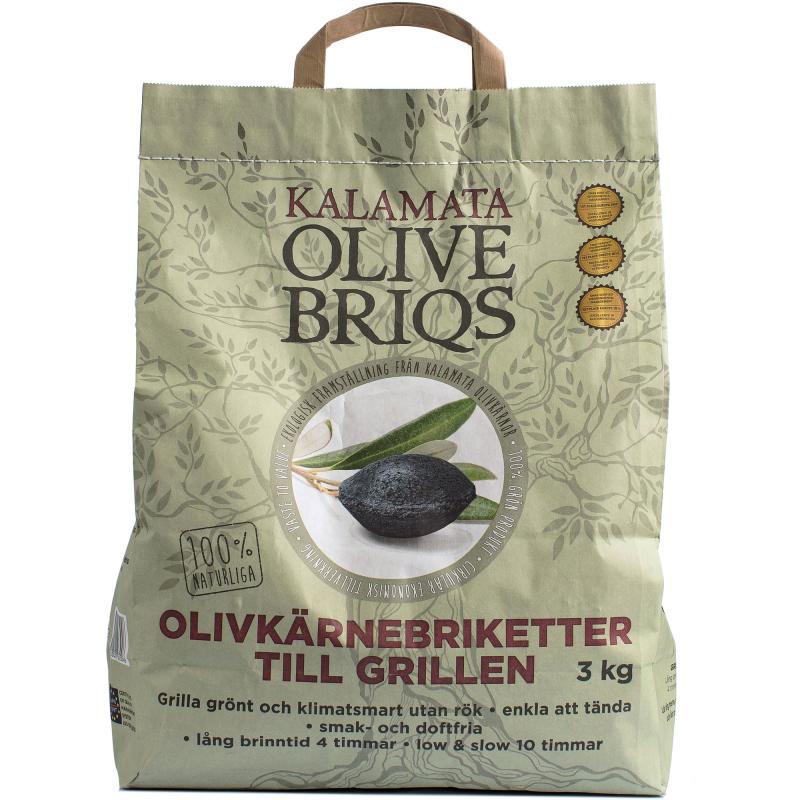 Olivenbriketter 3 Kg. fra Kalamata