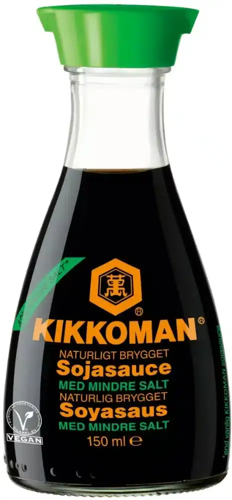 Kikkoman Soya Sauce Mindre Salt 150 Ml