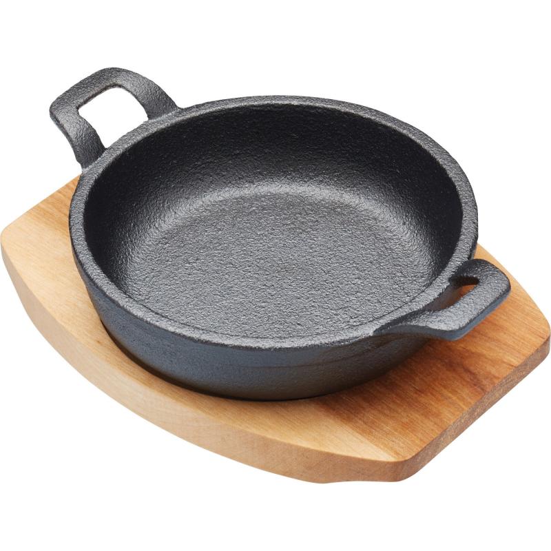 Mini Serverings Støbejernsform, Sort fra Kitchen Craft