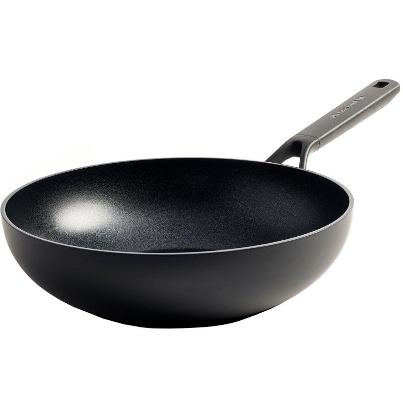 Cookware Collection Wok Sort 28 Cm fra Kitchenaid