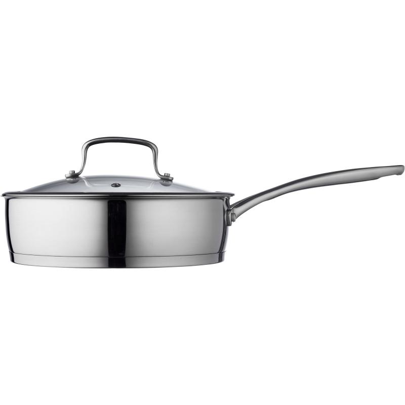 Amandine Sauterpande, 24 Cm, Rustfrit Stål fra Kitchenware By Tareq Taylor